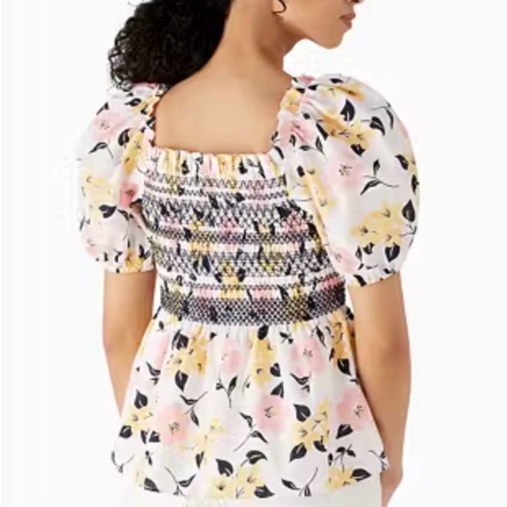 Kate Spade Puff Sleeve Top